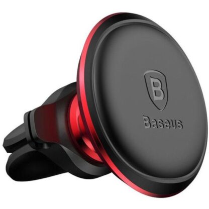 Baseus Auto Handyhalterung Magnetische Lüftungsschlitze Halter, Rot/Schwarz (SUGX020009)