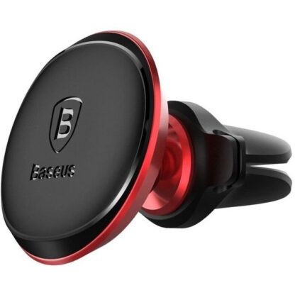 Baseus Auto Handyhalterung Magnetische Lüftungsschlitze Halter, Rot/Schwarz (SUGX020009) - Image 2