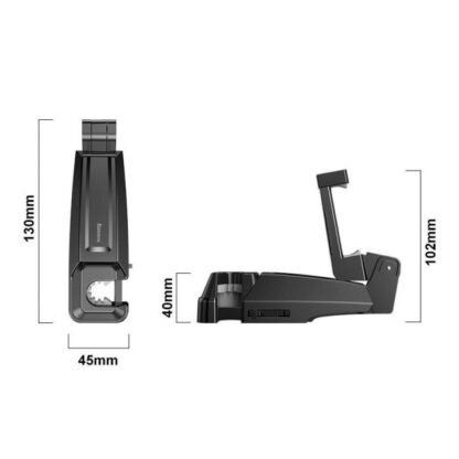Baseus Autohalterung Kopfstützen-Handyhalterung für 4,0-6,5 Zoll schwarz (SUHZ-A01). - Image 7