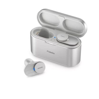 Philips Fidelio T1WT/00 Kabellose Earbuds TWS, ANC, BT 5.2, Weiß EU - Image 2