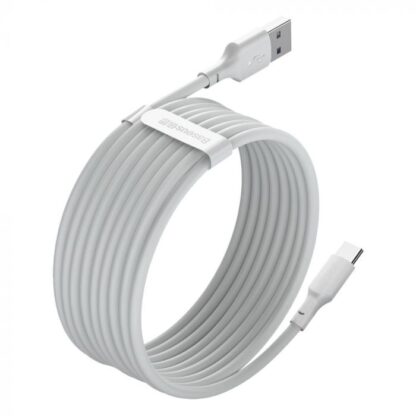 Baseus Type-C Einfachheitskabel (2 Stück/Set) 5A 1,5m Weiß (TZCATZJ-02) - Image 15