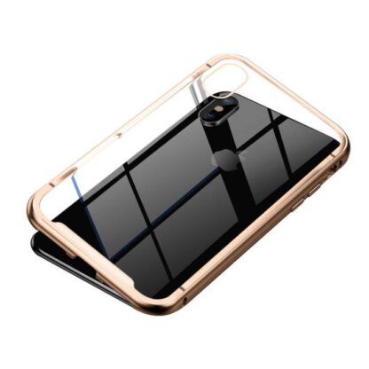 Baseus iPhone Xs Hülle Magnetit-Hardware Gold (WIAPIPH58-CS0V) - Image 2