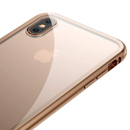 Baseus iPhone Xs Hülle Magnetit-Hardware Gold (WIAPIPH58-CS0V) - Image 3
