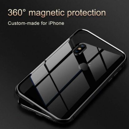 Baseus iPhone Xs Hülle Magnetit-Hardware Gold (WIAPIPH58-CS0V) - Image 8