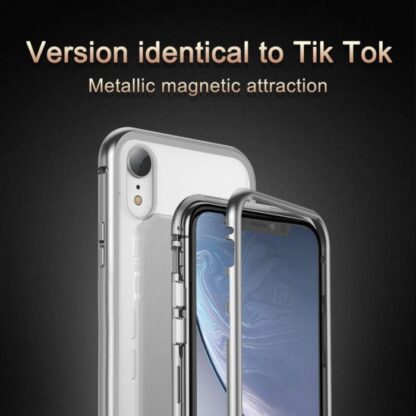 Baseus iPhone Xr Hülle Magnetit-Hardware Silber (WIAPIPH61-CS0S) - Image 2