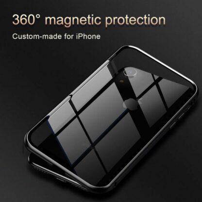 Baseus iPhone Xr Hülle Magnetit-Hardware Silber (WIAPIPH61-CS0S) - Image 4