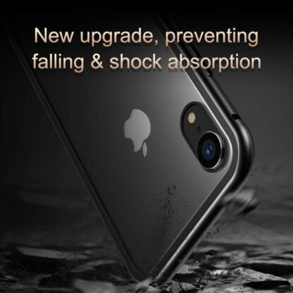 Baseus iPhone Xr Hülle Magnetit-Hardware Silber (WIAPIPH61-CS0S) - Image 5