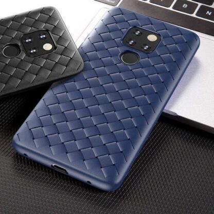 Baseus Huawei Mate 20 Hülle BV Weben Blau (WIHWMATE20-BV03) - Image 3