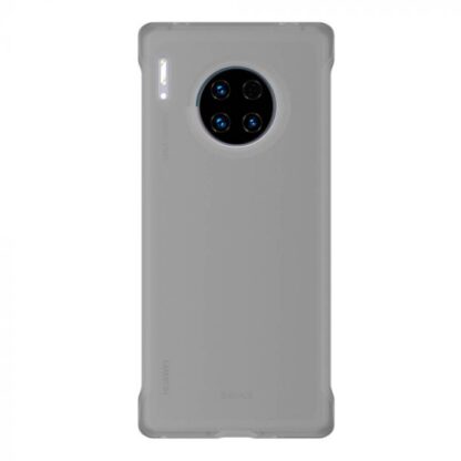 Baseus Huawei Mate 30 Pro Hülle Jelly Liquid Silica Gel Transparent Schwarz (WIHWMATE30P-GD01) - Image 2