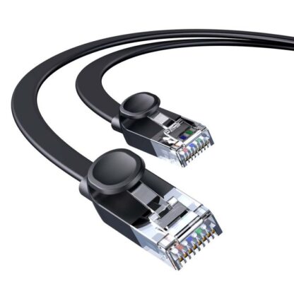 Baseus Netzwerkkabel High Speed (CAT6) von RJ45 (Flachkabel) 1 Gbps, 2m Schwarz (WKJS000101) - Image 6
