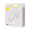 Baseus HUB Lite Series Adapter (USB-A auf 4xUSB-A 3.0 5Gb/s) Schwarz (WKQX030101)