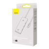 Baseus HUB Lite Serie 4-in-1 Adapter (Typ-C zu 4xUSB-A 3.0 5Gb/s) Kabel 0,25m, Schwarz (WKQX030301)