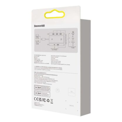 Baseus HUB Lite Serie 4-in-1 Adapter (Typ-C zu 4xUSB-A 3.0 5Gb/s) Kabel 0,25m, Schwarz (WKQX030301) - Image 2