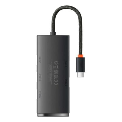 Baseus HUB Lite Serie 4-in-1 Adapter (Typ-C zu 4xUSB-A 3.0 5Gb/s) Kabel 0,25m, Schwarz (WKQX030301) - Image 4