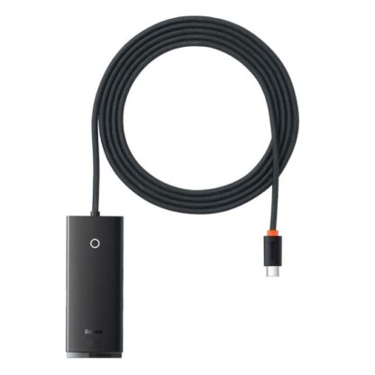 Baseus HUB Lite Serie 4-in-1 Adapter (Typ-C auf 4xUSB-A 3.0 5Gb/s) Kabel 2m, Schwarz (WKQX030501) - Image 3