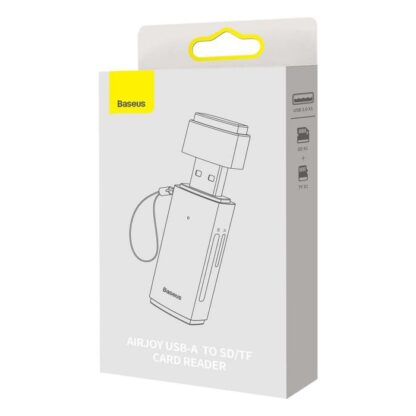 Baseus Kartenleser Lite Serie SD / TF zu USB-A, Grau (WKQX060013)