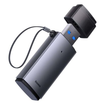 Baseus Kartenleser Lite Serie SD / TF zu USB-A, Grau (WKQX060013) - Image 5