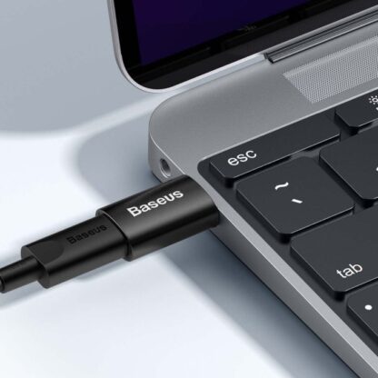 Baseus Konverter Ingenuity Series Mini OTG Adapter USB-A 3.1 Stecker auf Typ-C Buchse Schwarz (ZJJQ000101) - Image 4