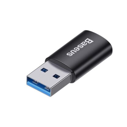 Baseus Konverter Ingenuity Series Mini OTG Adapter USB-A 3.1 Stecker auf Typ-C Buchse Schwarz (ZJJQ000101) - Image 12
