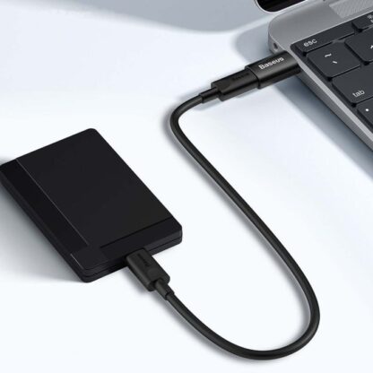 Baseus Adapter Ingenuity Serie Mini OTG Adapter USB-A 3.1 Stecker zu Typ-C Buchse Blau (ZJJQ000103). - Image 8