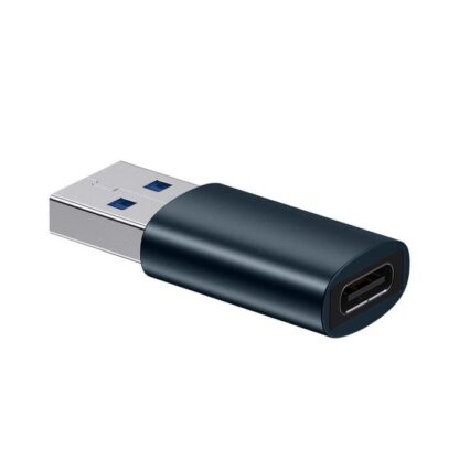 Baseus Adapter Ingenuity Serie Mini OTG Adapter USB-A 3.1 Stecker zu Typ-C Buchse Blau (ZJJQ000103). - Image 11