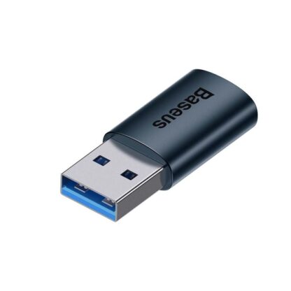 Baseus Adapter Ingenuity Serie Mini OTG Adapter USB-A 3.1 Stecker zu Typ-C Buchse Blau (ZJJQ000103). - Image 13
