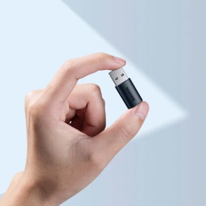 Baseus Adapter Ingenuity Serie Mini OTG Adapter USB-A 3.1 Stecker zu Typ-C Buchse Blau (ZJJQ000103). - Image 16