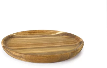 Holzteller Madera 26 cm Perfekt für Servieren und Dekorieren