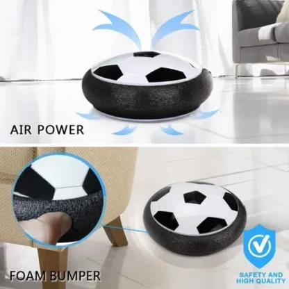 Air Power Fussball Schwebender Indoor Hover Soccer Ball mit LED Beleuchtung - Image 3