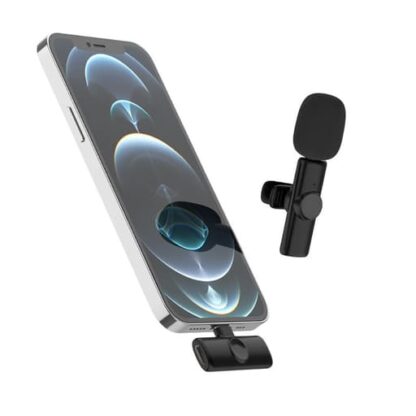 Kabelloses 360° Lavalier Mikrofon Lightning Anschluss + Rauschunterdrückung - Image 3