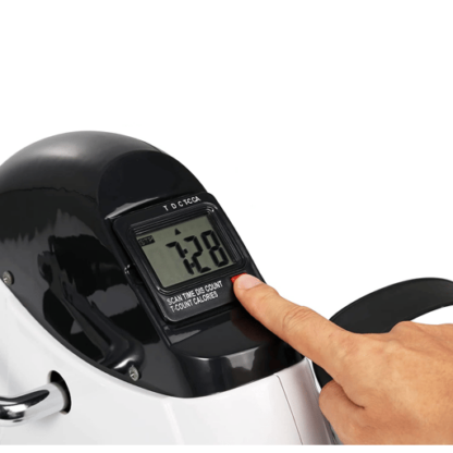 Mini Hometrainer Fitnessgerät Arm und Bein Pedal mit Display - Image 3