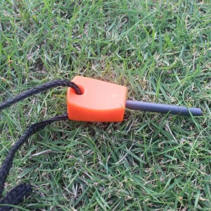 Magnesium Feuerstein Survival Zündstein Outdoor Feuerstahl – Orange - Image 5
