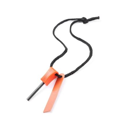 Magnesium Feuerstein Survival Zündstein Outdoor Feuerstahl – Orange - Image 4