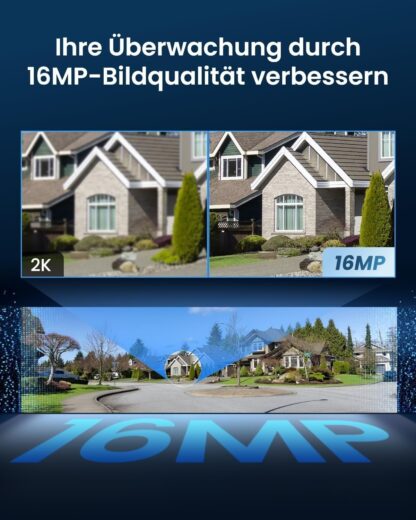 Reolink Duo 3 WiFi 16MP Überwachungskamera mit 180° Panoramablick - Image 5