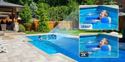Reolink Duo 3 WiFi 16MP Überwachungskamera mit 180° Panoramablick - Image 3