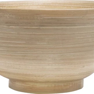 Schüssel Bamboo Natural 15 x 7.5 cm Perfekt für Salate und Obst