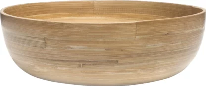 Schüssle Bamboo Fuente natural 250 cm Perfekt für Salate und Obst