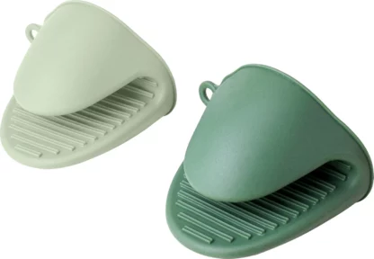 Set Silikonhandschuhe 8.5 x 9 cm Ideal zum Kochen und Backen