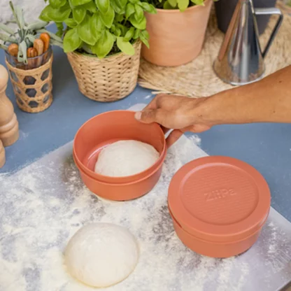 Spetina 6 Pizzateig-Boxen Terracotta - Image 2