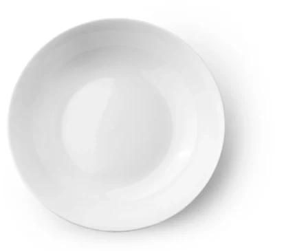 Teller tief Bolonia weiss 20.4 cm Für Suppen, Salate, Nudeln und mehr