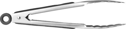 Zange Edelstahl 24 cm Ideal zum Greifen und Servieren von Lebensmitteln