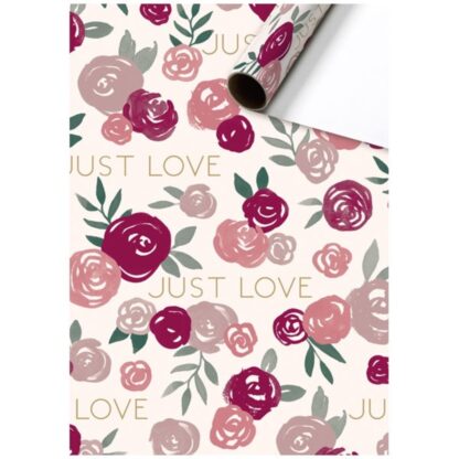 Geschenkpapier "Just Love"