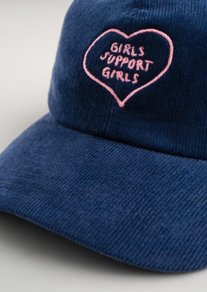 «Girls Support Girls» Courdroy Cap - Image 3