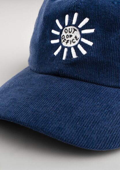 «Out of Office» Courdroy Cap - Image 5
