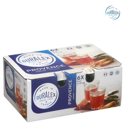 6er-Set Trinkgläser Glas TRINKGLAS Duralex Provence 6×9cl - Image 9
