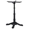 Bistrotisch-Gestell Schwarz 52x52x