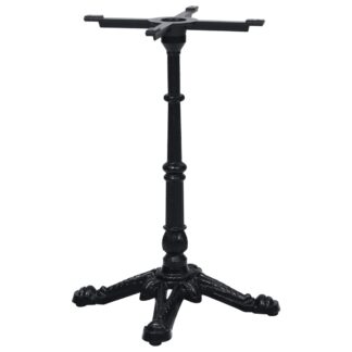 Bistrotisch-Gestell Schwarz 52x52x