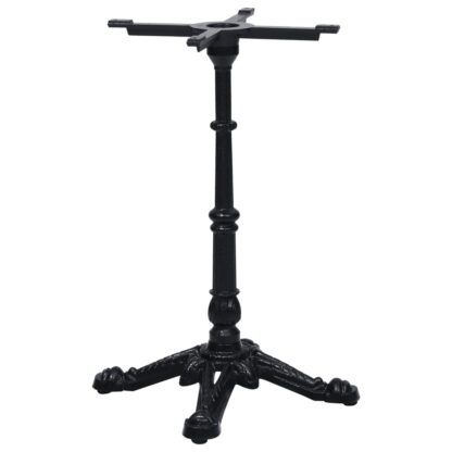 Bistrotisch-Gestell Schwarz 52x52x