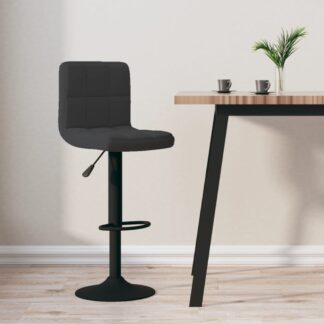 Barhocker,  Samt (100% Polyester), schwarz-pulverbeschichteter Stahl