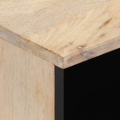 TV-Schrank 100x33x46 cm Massivholz Mango - Image 6